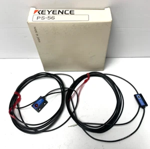 New In Box KEYENCE PS-56 (PS-56T+PS-56R) Photoelectric Switch Sensor - Picture 1 of 2