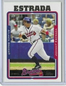 2005 Topps #6 Johnny Estrada Atlanta Braves