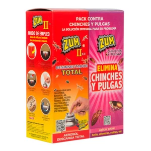 Pack Chinches y Pulgas. ZUM II Desinsectador Total + ZUM Chinches y Pulgas 210cc - Imagen 1 de 2