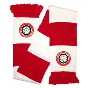 Sheff. United Pride of Yorkshire Wappen Fanmade Schal gestrickt bedrucktes Logo - Bild 1 von 1