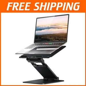 Foldable Laptop Stand: Elevate Your Workspace with Sit and Stand Functionality - Picture 1 of 9