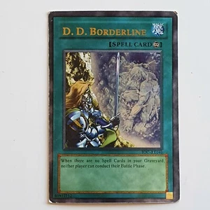 Yugioh Card D. D. Borderline Gold Foil Name K00362 - Picture 1 of 6