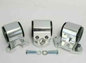 B Series Engine Mount Kit For Honda Acura B16 B18 EG 92-95 Civic DC2 3 Bolt CNC - Picture 1 of 4