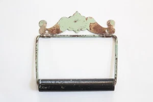 antiker Toilettenpapierhalter | Vintage Deko Badezimmer viktorianisch WC TP alter Halter - Bild 1 von 4