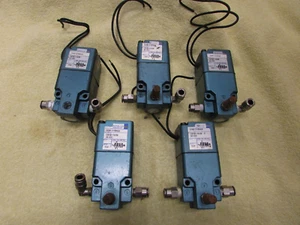 (5) MAC VALVES 224B-111BAAA, 225B-111BAAA SOLENOID VALVE, USED TESTED,  N4 - Picture 1 of 6
