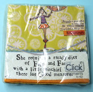 Curly Girl Paper cocktail Napkins pack - Picture 1 of 1