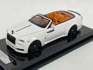 1/43 AB Models Rolls Royce Dawn Convertible Novitec White / Orange Lmd 20 pcs 4B - Picture 1 of 9