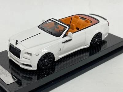 1/43 AB Models Rolls Royce Dawn Convertible Novitec White / Orange Lmd 20 pcs 4B - Image 1 of 4