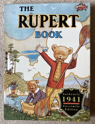 Rupert Bear Annual Book 1941 Facsimile Edition With Slip Case - Image 1 of 4