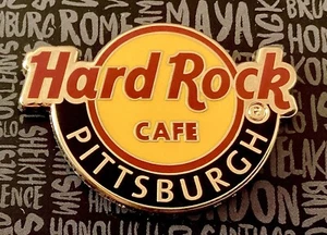 HARD ROCK CAFE PITTSBURGH CLASSIC CORE LOGO PIN - Picture 1 of 2