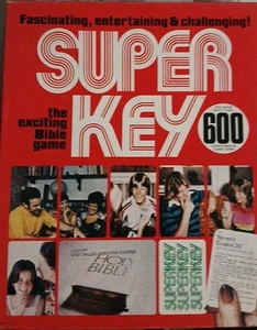 Super Key the exciting bible game. The UNGAME CO 1977 complete 892 - Picture 1 of 3