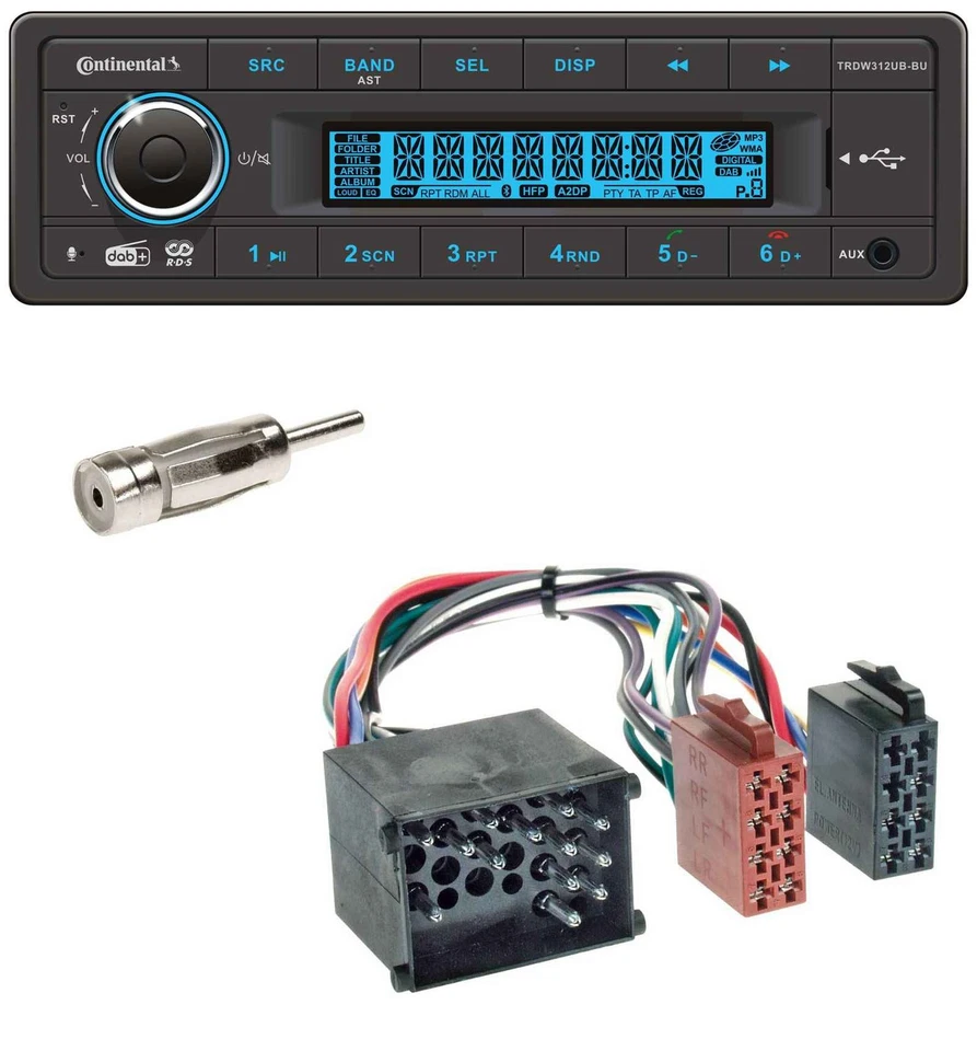 Continental MP3 DAB USB Bluetooth Autoradio für BMW Z3 (1995-2002) - Bild 1 von 4