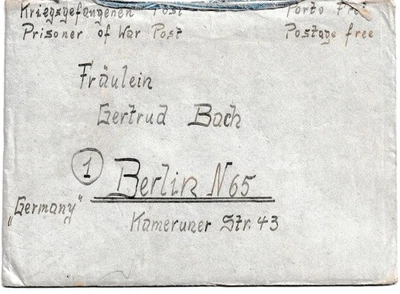 Brief Kriegsgefangenenpost Middlle East - Berlin 1948 mit Inhalt - Bild 1 von 2