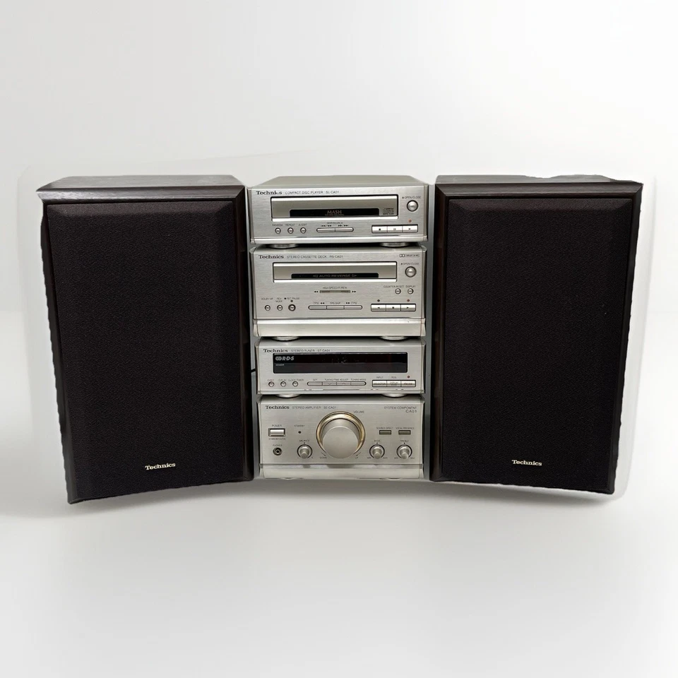 Technics Midi System CA01 – SE/SL/RS/ST + SB-CA01A Lautsprecher + Fernbedienung - Bild 1 von 4