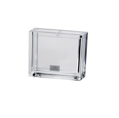  Soporte de cepillo de dientes acrílico transparente colección hotelera  Foto 1 de 2