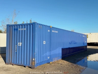 2021 FUWA Equip FG-53H-00002 53' High-Cube Shipping Storage Container bidadoo - Image 1 of 4