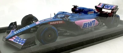 Spark 1/18 Scale 18S750 - Alpine A522 BWT F1 2022 Monaco #14 Alonso - Image 1 of 4