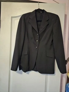 Schwarze Grand Prix Show Jacke Damen (Grandprix Größe 12) - Bild 1 von 1