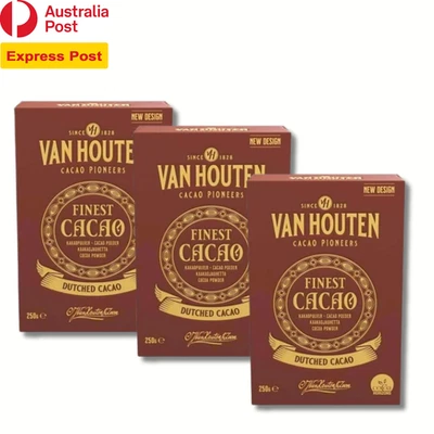 Van Houten Dutched Cocoa 8.8 Ounce Box (Pack of 3) - image 1 of 4