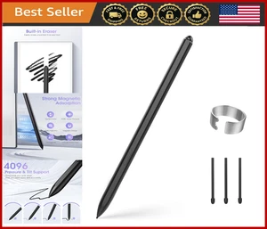 Magnetic EMR Stylus for Remarkable 2, Eraser, 4096 Pressure, Palm Rejection - Picture 1 of 8