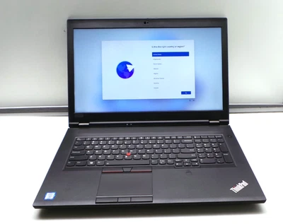 Lenovo ThinkPad P73 17.3" i7-9850H 2.60GHz 32GB 512GB SSD 6GB Gráfico GANAR 11 PRO Foto 1 de 4