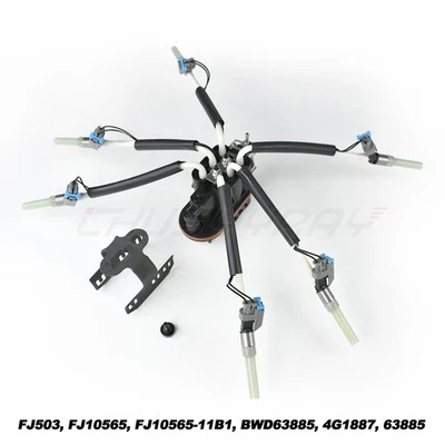 Inyector de combustible FJ503 Spider para motor GMC Savana 1500 1996-2004 4,3 L V6 Foto 1 de 4