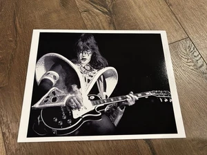 Kiss Kunstdruck Foto 11" x 14" Poster Vintage ACE FREHLEY Space Guitar - Bild 1 von 2