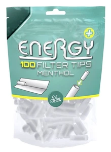 Energy Plus Filter Tips Menthol (1x 10 Beutel a 100 Stück = 1.000 Stück) - Bild 1 von 5