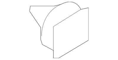 Genuine Kia Applique Panel Retainer Clip 85818-37000 - Image 1 of 2