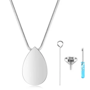 Personalisierte Teardrop-Form der Wassertropfen-Feuerbestattungs-Urnen-Hals2751 - Bild 1 von 7