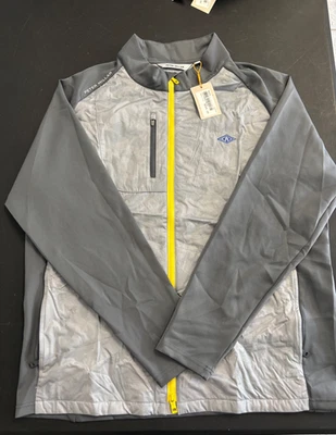 CHAQUETA HOMBRE PETER MILLAR NUEVA CON ETIQUETAS, TALLA: L, COLOR: GRIS/AMARILLO (M8.13) Foto 1 de 2