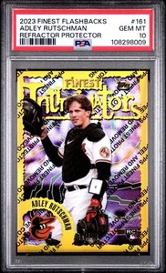 2023 Protezione Rifrattore Adley Rutschman Rookie Auto /10 PSA 10 #161 - Foto 1 di 3