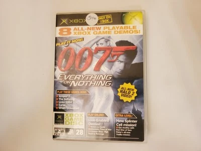 007 Everything Or Nothing Demo Disc 28 (Xbox) Case Only - Image 1 of 2