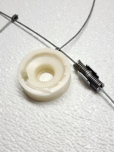 For Rear 1997-2001 Cadillac Catera Genuine OEM Window Regulator Cables & Spool - Picture 1 of 10