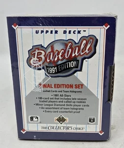 1991 Upper Deck Baseball Final Edition Factory Sealed 100 Karten - Bild 1 von 5