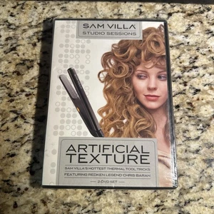 Sam Villa Studio Sessions Artificial Texture (2-DVDs)  hair styling NEW SEALED - Picture 1 of 2