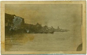 c. 1907 KOBLENZ, GERMANY, WATERFRONT VIEW POSTCARD RPPC - Picture 1 of 1