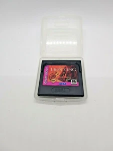 Sega Game Gear - The Lion King - game cartridge with case - Tested - Picture 1 of 3