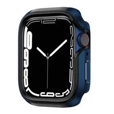 Funda protectora de metal TPU para Apple Watch Series 7 6 5 4 3 2 SE 38/40/41/45 MM Foto 1 de 4