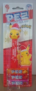 PEZ Pokemon PIKACHU - Happy Holidays Christmas Dispenser 2024 BB2029 NOC m424 - Picture 1 of 4