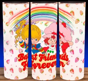 Bicchiere tazza Rainbow Brite Best Friends Forever anni 80 20 oz - Foto 1 di 3