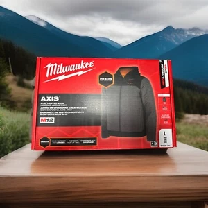 Milwaukee M102G-21L M12 12V Durable Li-Ion Heated AXIS Jacket - Picture 1 of 2