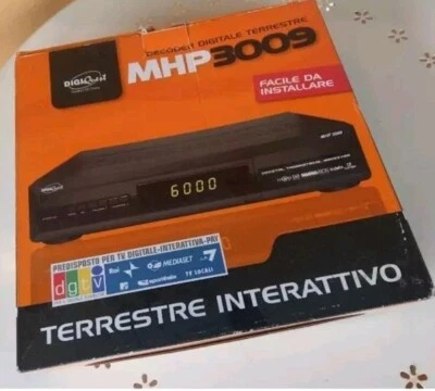 Decoder Digitale Terrestre Digiquest MHP 3009 -Good Condition- - Immagine 1 di 4