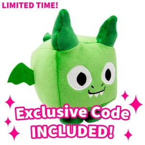 Roblox Big Games Pet Simulator X Dragon Plush Redeemable CODE INCLUDED - Picture 1 of 3