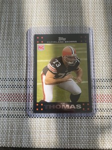 2007 Topps - #392 Joe Thomas (RC)