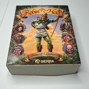 Legend of Robin Hood Conquests of the Longbow Sierra DOS 3.5" Big Box Complete - Picture 1 of 11