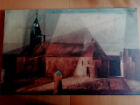Kunstdruck Rathaus von Treptow von Lyonel Feininger auf Holzplatte 42x65,5cm