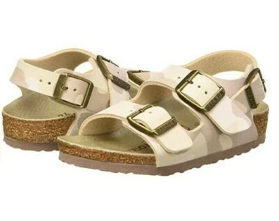 Birkenstock Milano  Desert Soil Camo Boys Sandals - Image 1 of 4