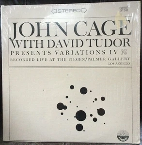 JOHN CAGE Variations IV with David Tudor Recorded Live 1965 LP. Everest 3132 NM - Picture 1 of 6