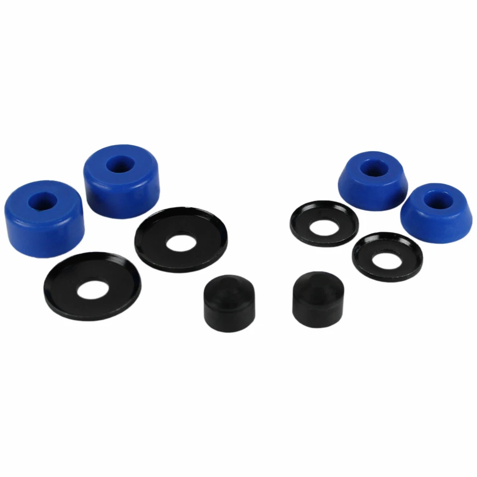 Skateboard Truck Rebuild Kit Soft 88a Bushings Washers Pivot Cups for 2 Trucks